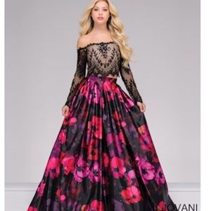 Jovani prom dress. 2 pieces, size 12